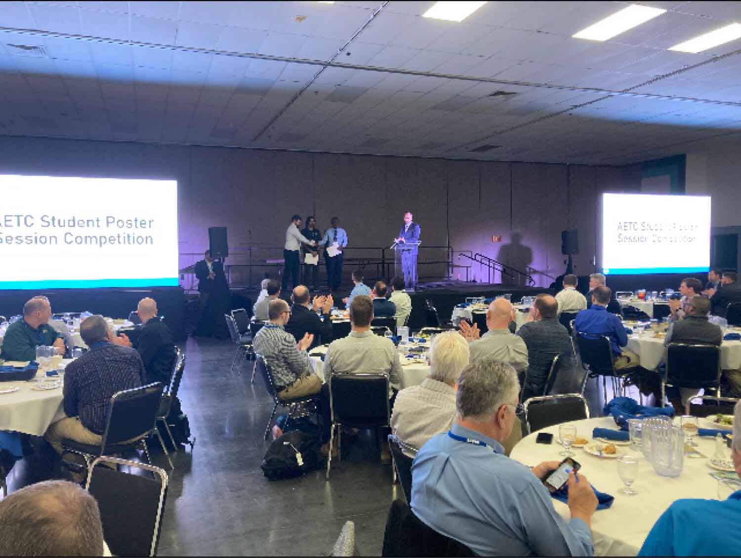 Photo of AETC Poster Competition Winners